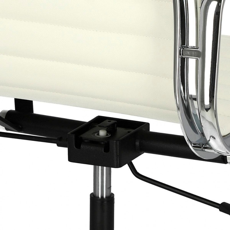Fotel Gabinetowy CH1191T Biała Skóra | D2 Design