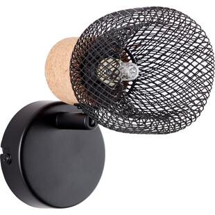 Kinkiet industrialny Flaka | Czarny mat Brilliant - Kup online