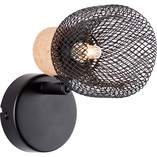 Kinkiet industrialny Flaka | Czarny mat Brilliant - Kup online