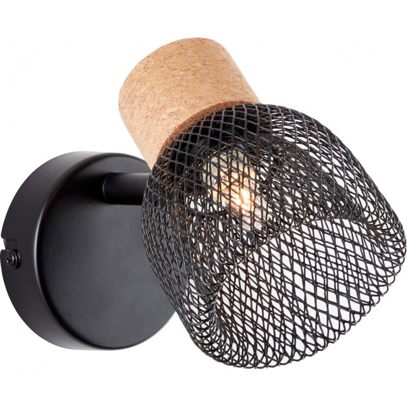 Kinkiet industrialny Flaka | Czarny mat Brilliant - Kup online