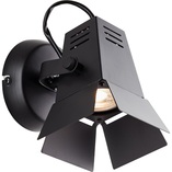 Kinkiet Industrialny Movie LED Czarny Mat - Brilliant