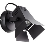 Kinkiet Industrialny Movie LED Czarny Mat - Brilliant