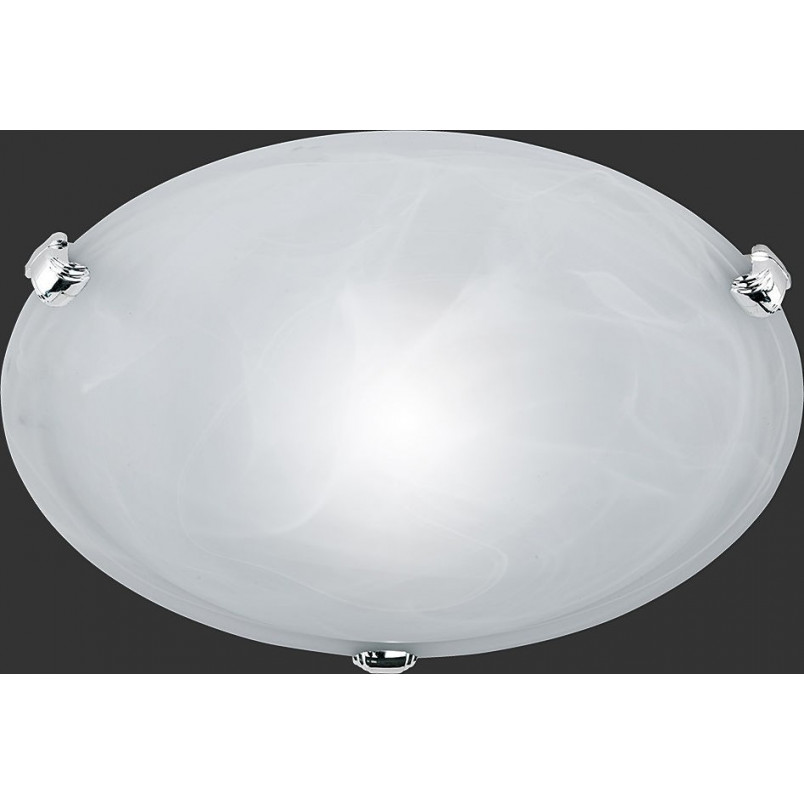 Plafon okrągły Adrian 30cm biały Trio - Eleganckie oświetlenie