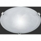 Plafon okrągły Adrian 30cm biały Trio - Eleganckie oświetlenie