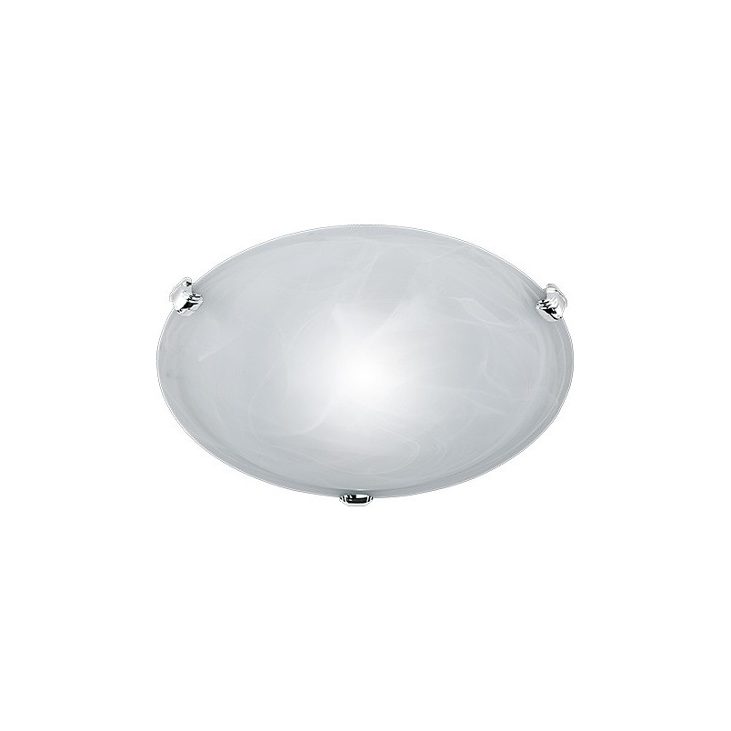 Plafon okrągły Adrian 30cm biały Trio - Eleganckie oświetlenie