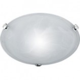 Plafon okrągły Adrian 30cm biały Trio - Eleganckie oświetlenie