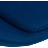 Fotel obrotowy Jajo niebieski kaszmir | D2 Design