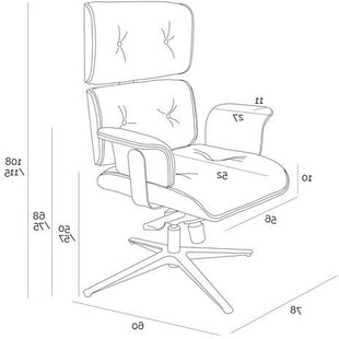 Fotel wypoczynkowy skóra ekologiczna czarny D2 Design | Komfort i styl