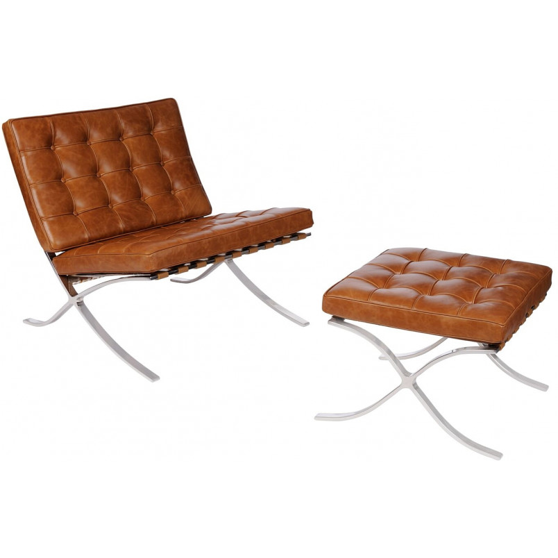 Fotel skórzany Barcelona Vintage | D2 Design - Komfort i styl