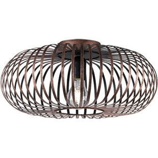 Plafon Johann Trio - Druciany, Miedziany, 40cm | Sklep z Lampami