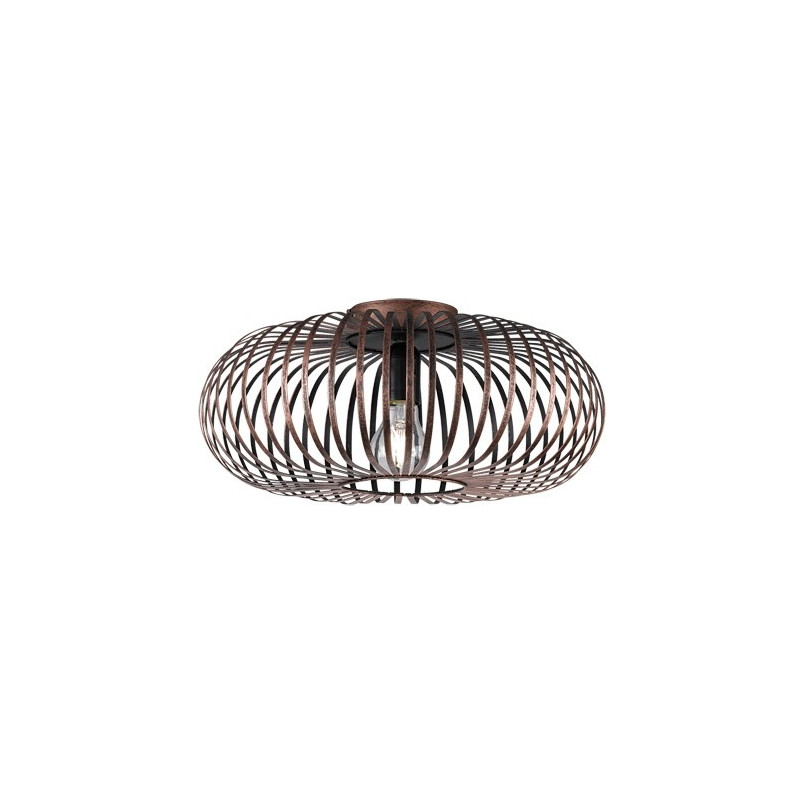 Plafon Johann Trio - Druciany, Miedziany, 40cm | Sklep z Lampami