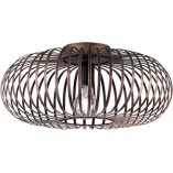 Plafon Johann Trio - Druciany, Miedziany, 40cm | Sklep z Lampami