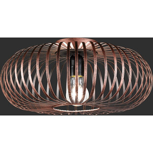Plafon Johann Trio - Druciany, Miedziany, 40cm | Sklep z Lampami