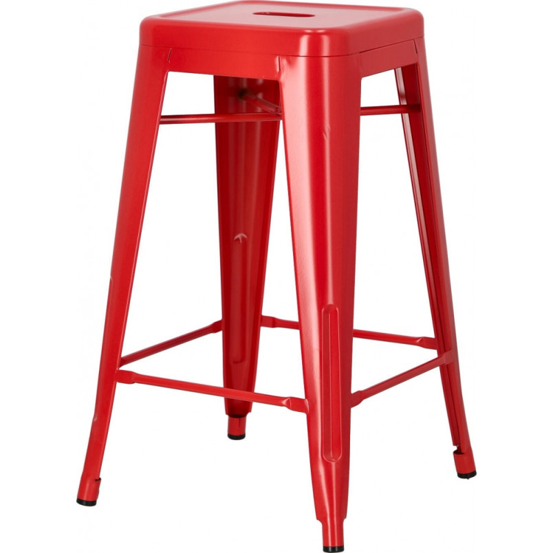Stołek barowy Paris czerwony - D2 Design | Nowoczesny design