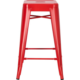Stołek barowy Paris czerwony - D2 Design | Nowoczesny design