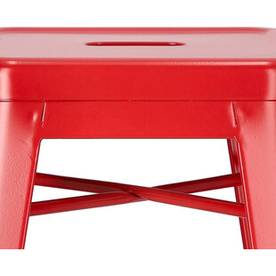 Stołek barowy Paris czerwony - D2 Design | Nowoczesny design