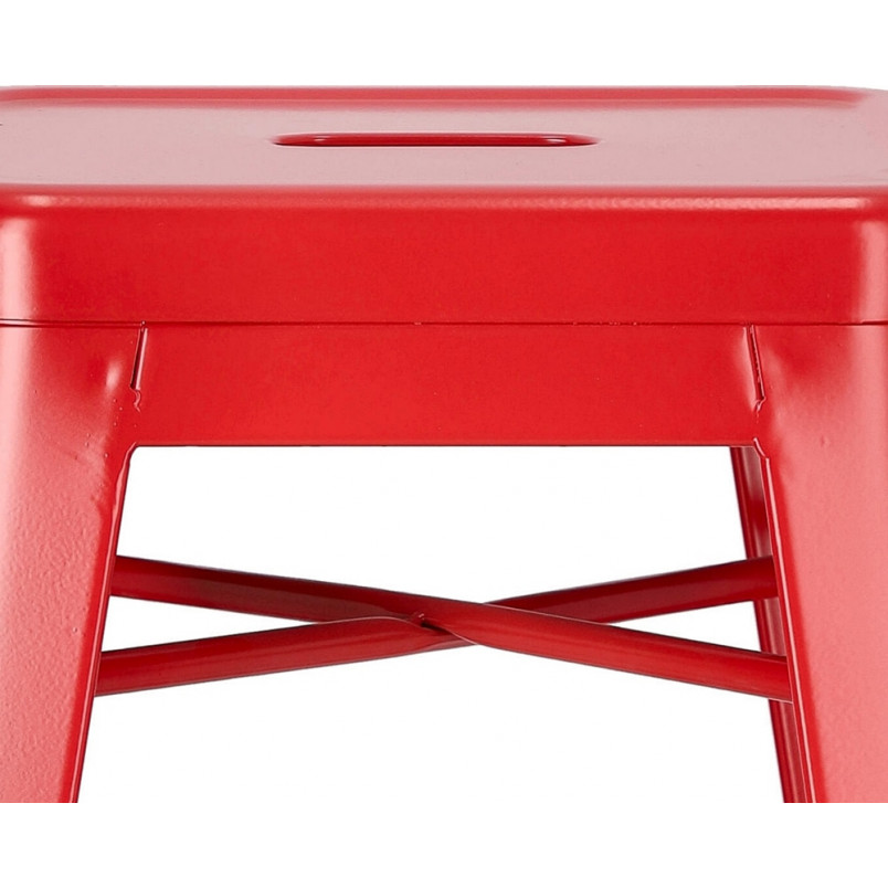 Stołek barowy Paris czerwony - D2 Design | Nowoczesny design
