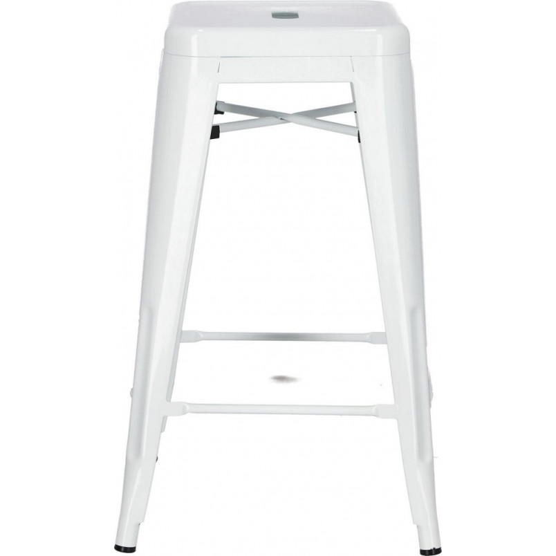 Stołek barowy Paris biały | D2 Design - Stylowy i trwały