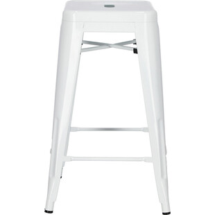 Stołek barowy Paris biały | D2 Design - Stylowy i trwały