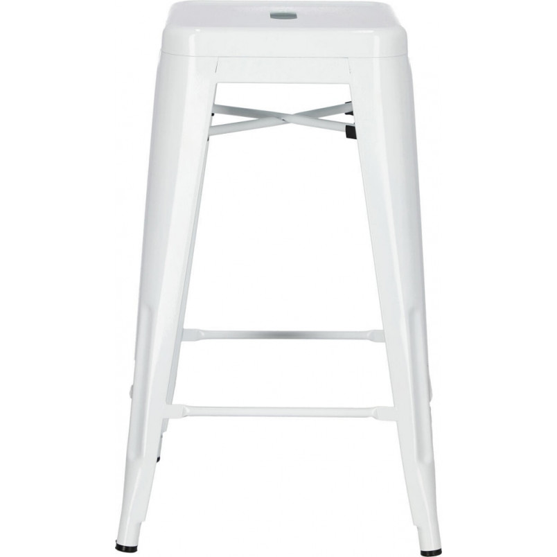 Stołek barowy Paris biały | D2 Design - Stylowy i trwały