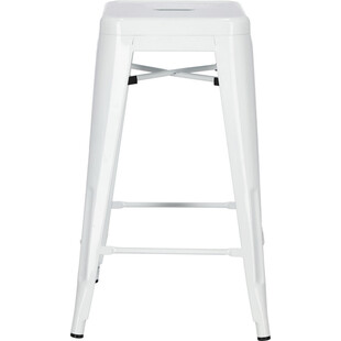 Stołek barowy Paris biały | D2 Design - Stylowy i trwały