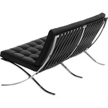 Sofa skórzana pikowana 2-os. BA2 | D2 Design - Elegancki design