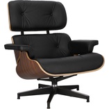 Fotel Skórzany Obrotowy Vip Czarny | D2 Design