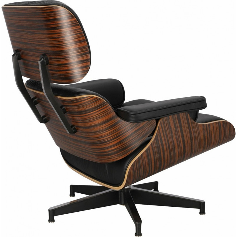 Fotel Skórzany Obrotowy Vip Czarny | D2 Design