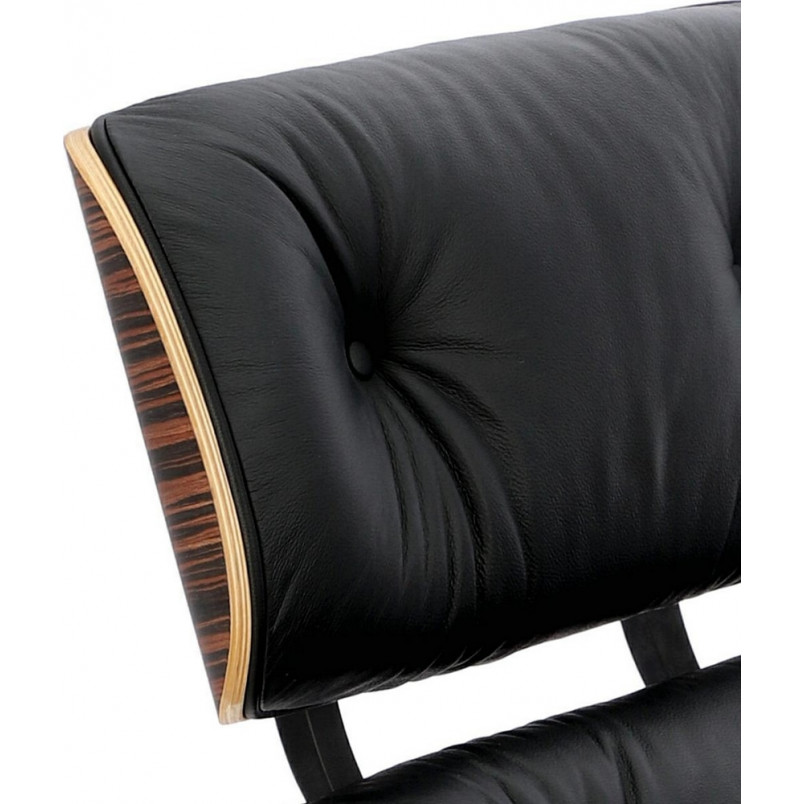 Fotel Skórzany Obrotowy Vip Czarny | D2 Design
