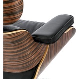 Fotel Skórzany Obrotowy Vip Czarny | D2 Design