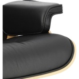 Fotel skórzany obrotowy Vip czarny/orzech - Komfort i styl | D2.Design