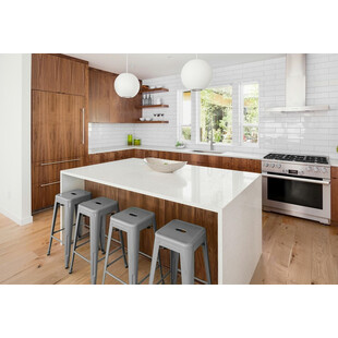Hoker metalowy Paris biały | D2.Design - Stylowy stołek barowy