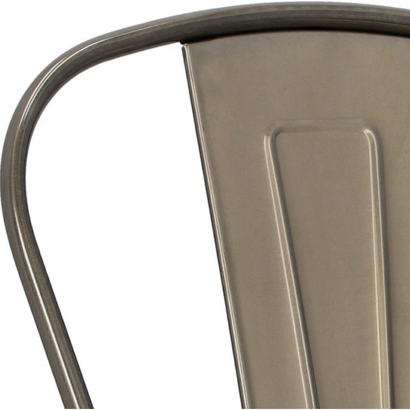 Krzesło Industrialne Paris Wood | Metal i Sosna | D2.Design