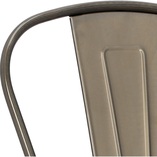 Krzesło Industrialne Paris Wood | Metal i Sosna | D2.Design
