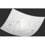 Plafon Spirelli 30cm biały Trio - Eleganckie oświetlenie