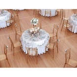 Krzesło Chiavari bursztynowe Siesta | Eleganckie i trwałe