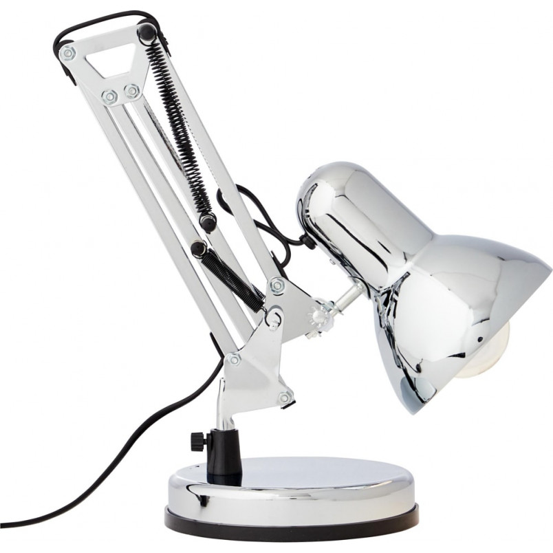 Lampa biurkowa loft Henry chrom Brilliant - Nowoczesny design