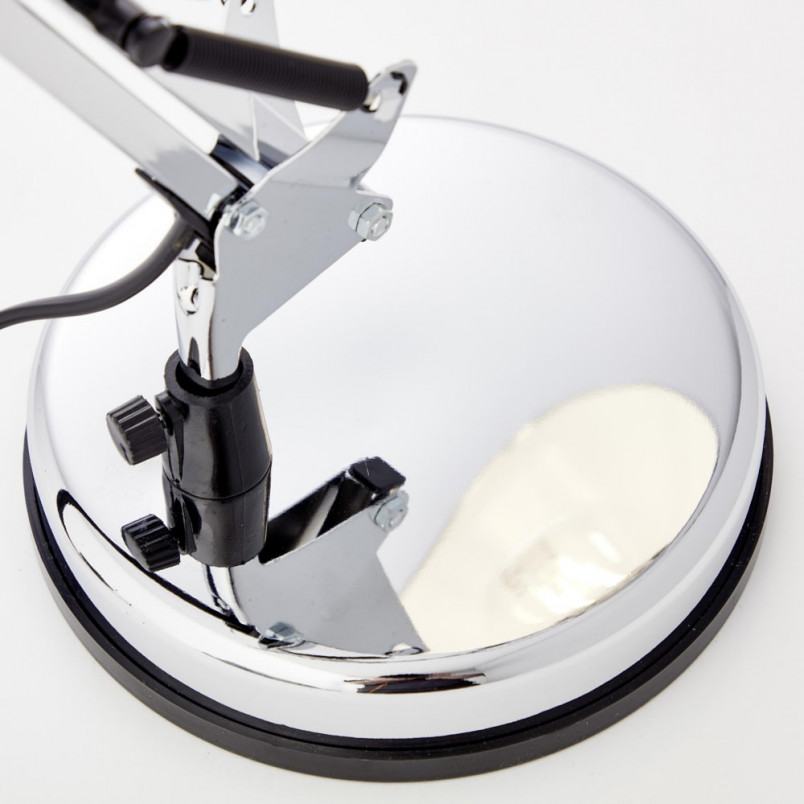 Lampa biurkowa loft Henry chrom Brilliant - Nowoczesny design