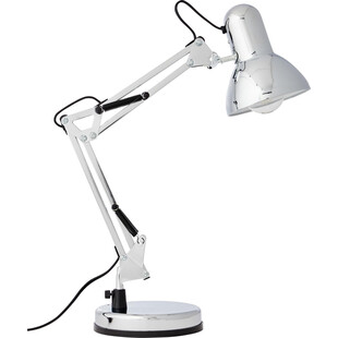 Lampa biurkowa loft Henry chrom Brilliant - Nowoczesny design