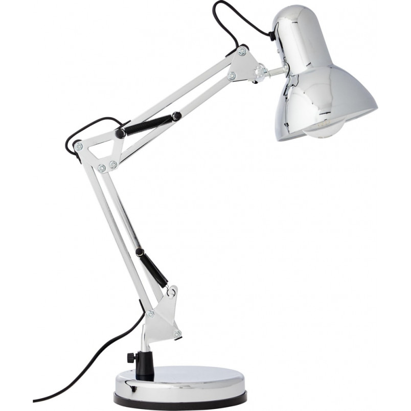 Lampa biurkowa loft Henry chrom Brilliant - Nowoczesny design