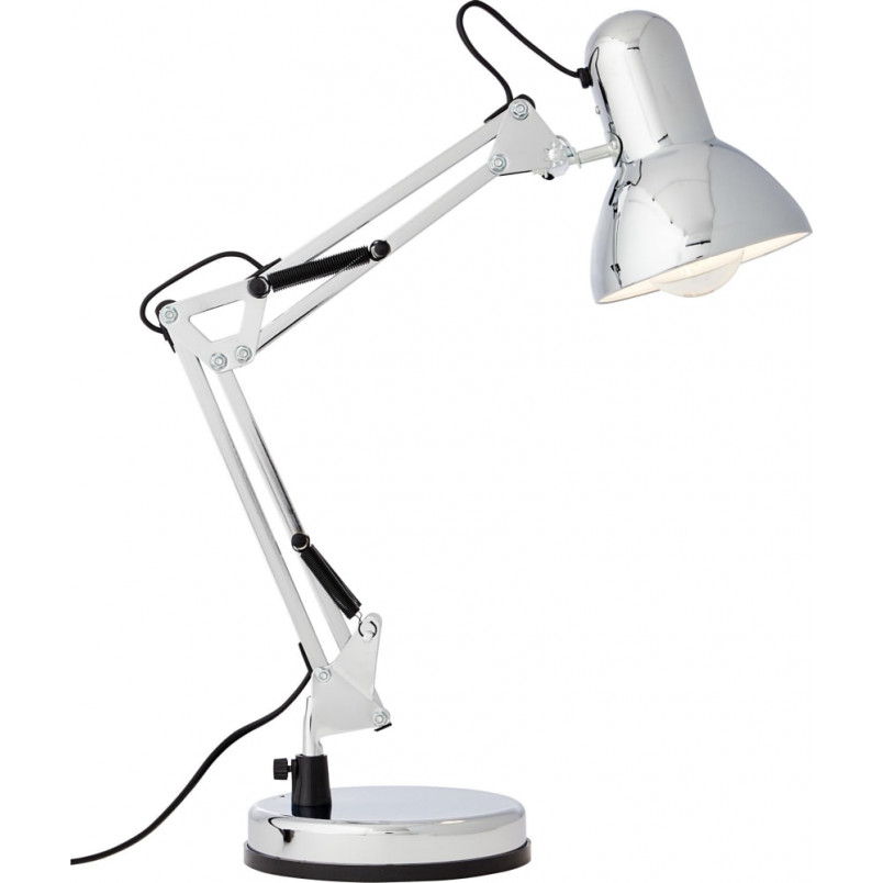 Lampa biurkowa loft Henry chrom Brilliant - Nowoczesny design