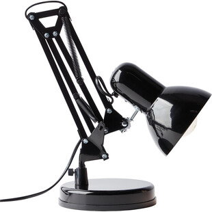 Lampa biurkowa loft Henry Czarna marki Brilliant