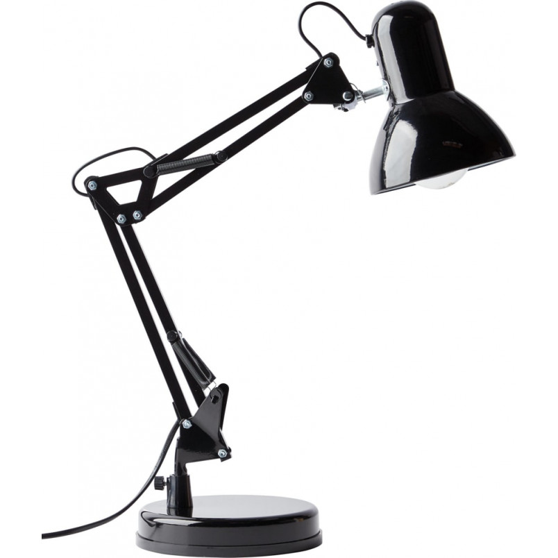 Lampa biurkowa loft Henry czarna Brilliant - Oświetlenie