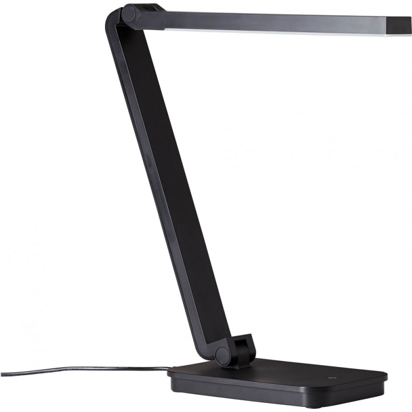 Lampa biurkowa LED czarna | Minimalistyczny design | Brilliant