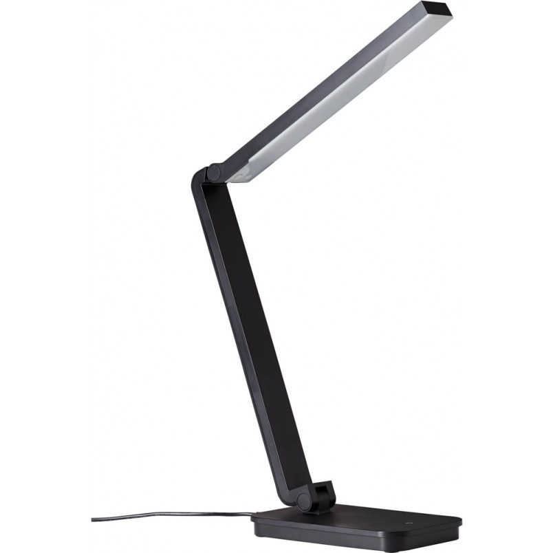 Lampa biurkowa LED czarna | Minimalistyczny design | Brilliant