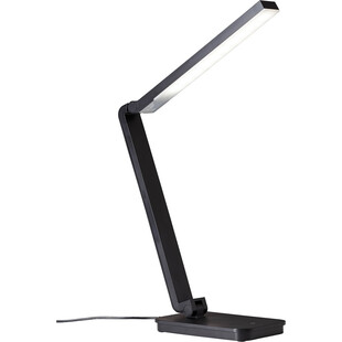 Lampa biurkowa LED czarna | Minimalistyczny design | Brilliant