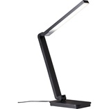 Lampa biurkowa LED czarna | Minimalistyczny design | Brilliant