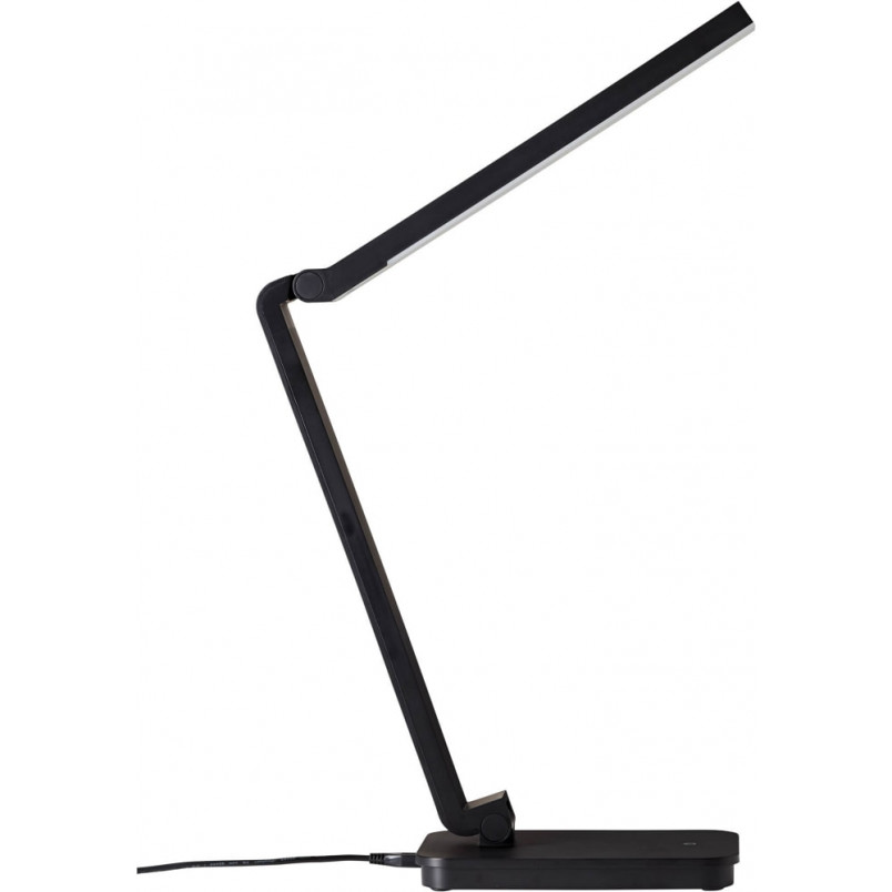 Lampa biurkowa LED czarna | Minimalistyczny design | Brilliant