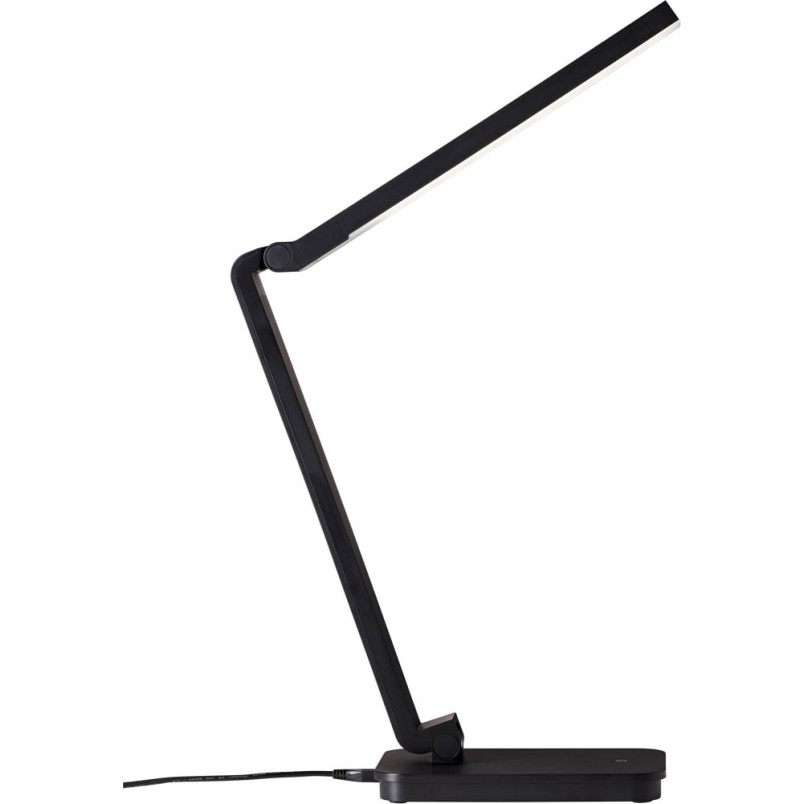 Lampa biurkowa LED czarna | Minimalistyczny design | Brilliant
