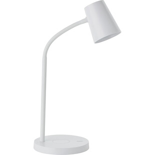 Lampa biurkowa skandynawska Illa biała Brilliant